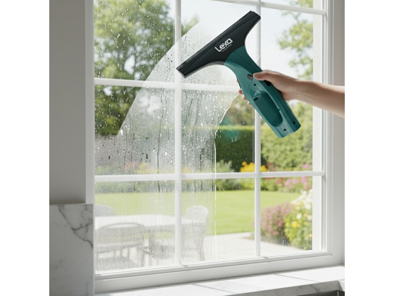 للحفاظ على الزجاج نظيفاً باستخدام الأجهزة، استخدمي منظفات الزجاج الكهربائية ليسكا 